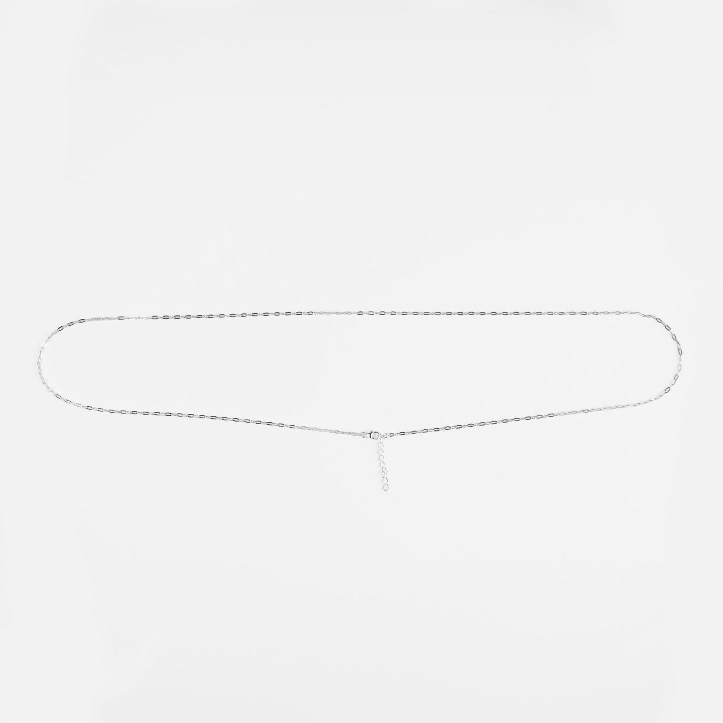 basic squid body chain silver - squïd studios